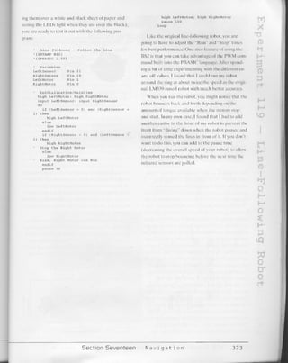 123 robotics experiments for the evil genius