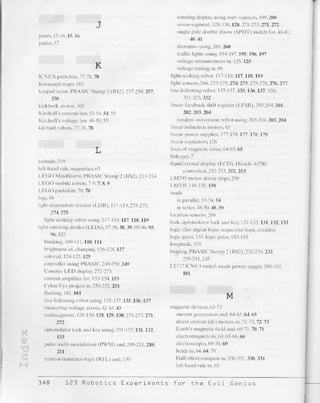 123 robotics experiments for the evil genius