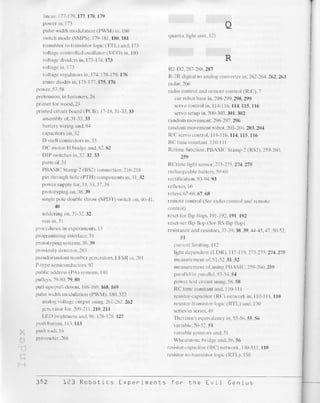 123 robotics experiments for the evil genius