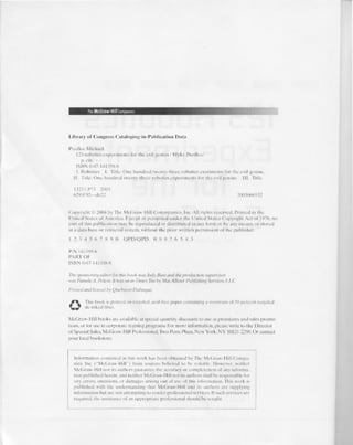 123 robotics experiments for the evil genius