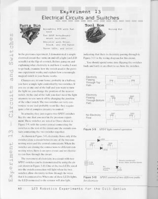 123 robotics experiments for the evil genius