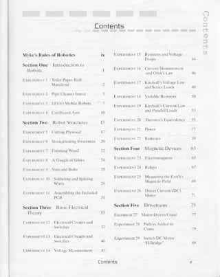 123 robotics experiments for the evil genius