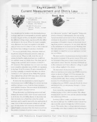 123 robotics experiments for the evil genius