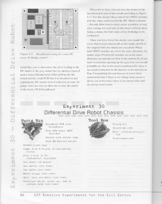 123 robotics experiments for the evil genius