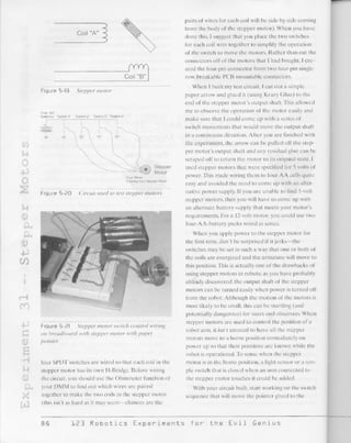 123 robotics experiments for the evil genius