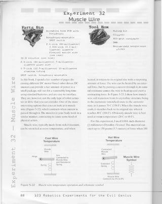 123 robotics experiments for the evil genius