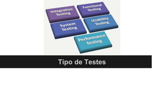 Tipo de Testes
 