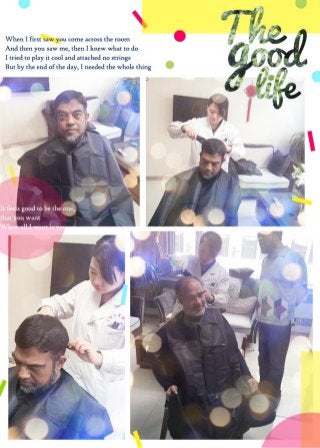 The most beautiful barber from Shijiazhuang Kidney Disease Hospital