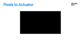 Pixels to Actuator
 