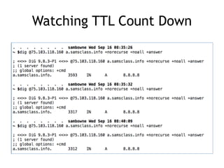 Watching TTL Count Down
 