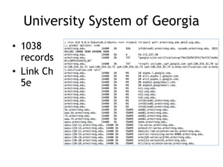 University System of Georgia
• 1038
records
• Link Ch
5e
 