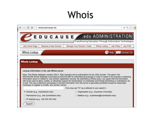 Whois
 