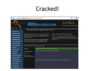 Cracked!
 