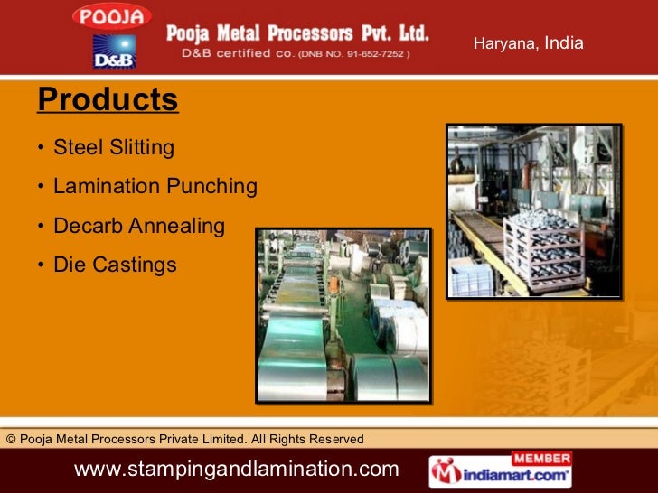 Pooja Metal Processors Private Limited Haryana India