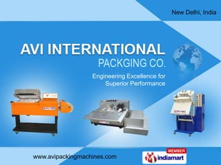 New Delhi, India




                  Engineering Excellence for
                      Superior Performance




www.avipa...