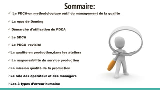 12414039.pptx Les etapes de la demarche qualite fondee sur le PDCA | PPT