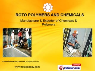 Manufacturer & Exporter of Chemicals &
              Polymers
 