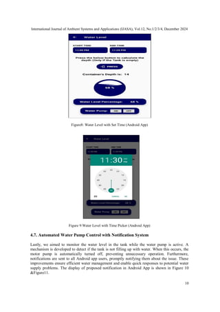 HEIGHT BASED WATER LEVEL INDICATOR AND PUMP CONTROL IOT SYSTEM WITH ...
