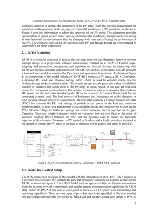 Pv Component Rscad REAL-TIME CONTROL AND MONITORING OF PHOTOVOLTAIC ARRAYS USING RTDS AND ...