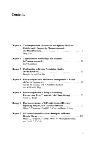 Pharmacogenomics In Drug Discovery And Development From Bench To ...