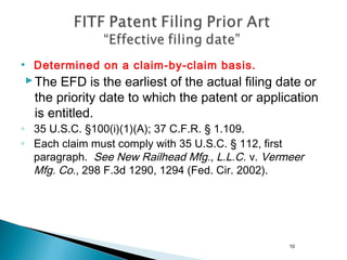 The American Invents Act (AIA): Final USPTO Rules | PPT