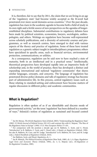 Regulation Example Part Science Understanding Regulation Theory Strategy And Practice 2nd Robert ...