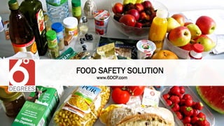 www.6DCP.com
FOOD SAFETY SOLUTION
 