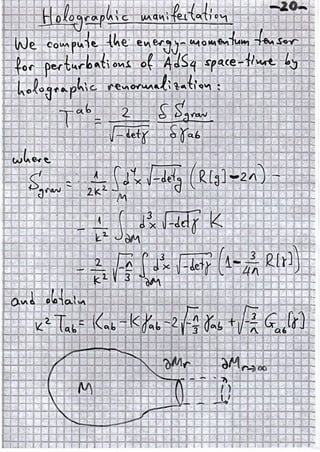 I. Bakas: Gravitational Perturbations, Duality, and Holography [1]