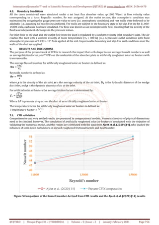 Thermo Hydraulic Performance of a Curved Solar Air Heater with ...