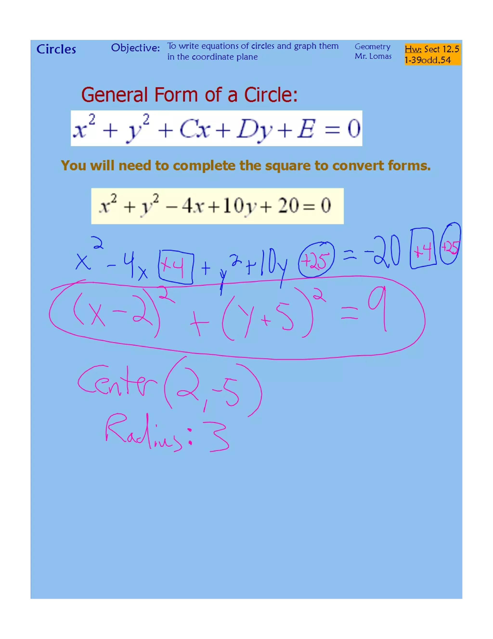 12-5 Circles in Coord Plane.pdf