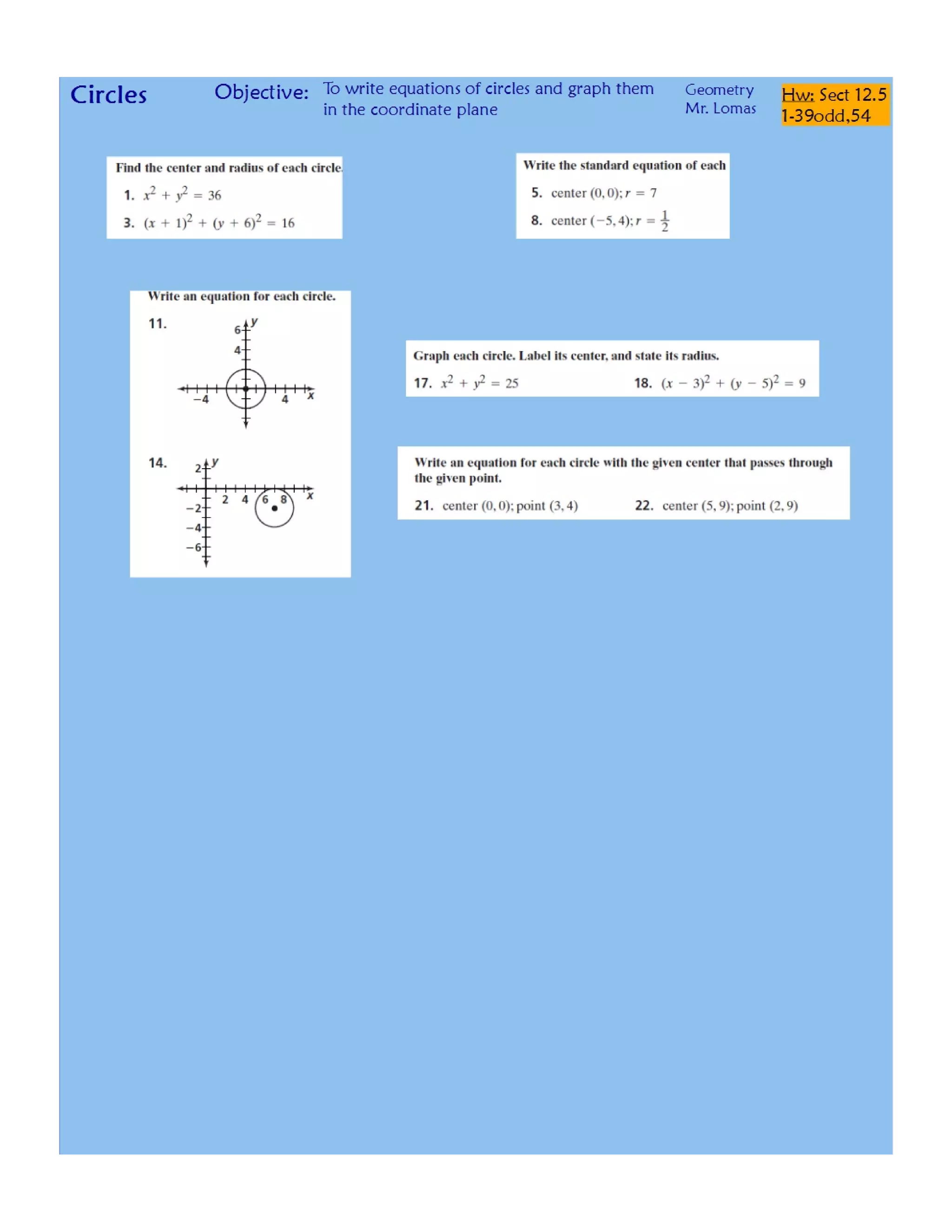 12-5 Circles in Coord Plane.pdf