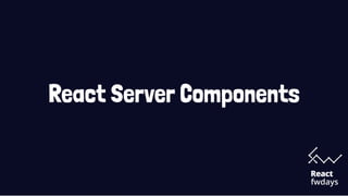 "Towards React Server Components in Clojure", Roman Liutikov | PPTX