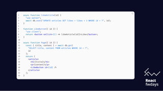 "Towards React Server Components in Clojure", Roman Liutikov | PPTX