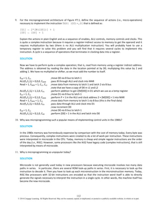 Computer Organization and Architecture Themes and Variations 1st ...