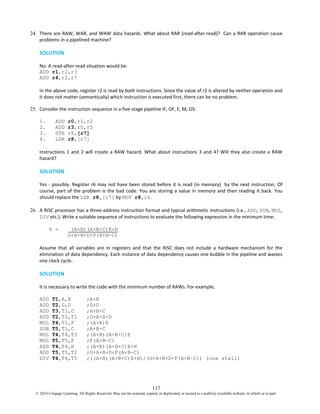 Computer Organization and Architecture Themes and Variations 1st ...