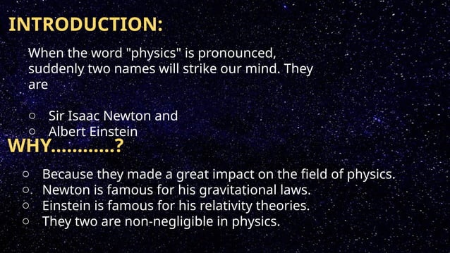 Einstein S General Relativity Theory Pptx