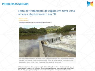 PROBLEMAS SOCIAIS
 