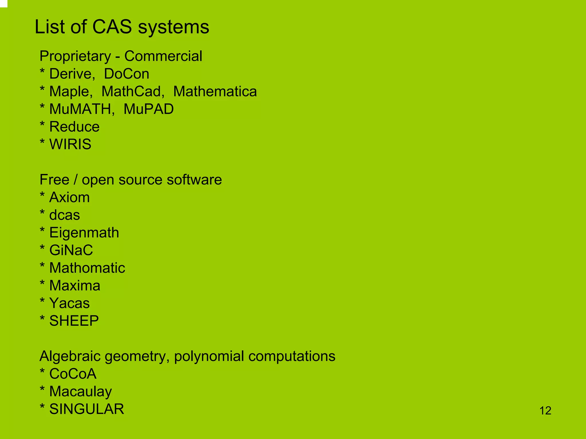 D. Vulcanov: Symbolic Computation Methods in Cosmology and General Relativity [1]