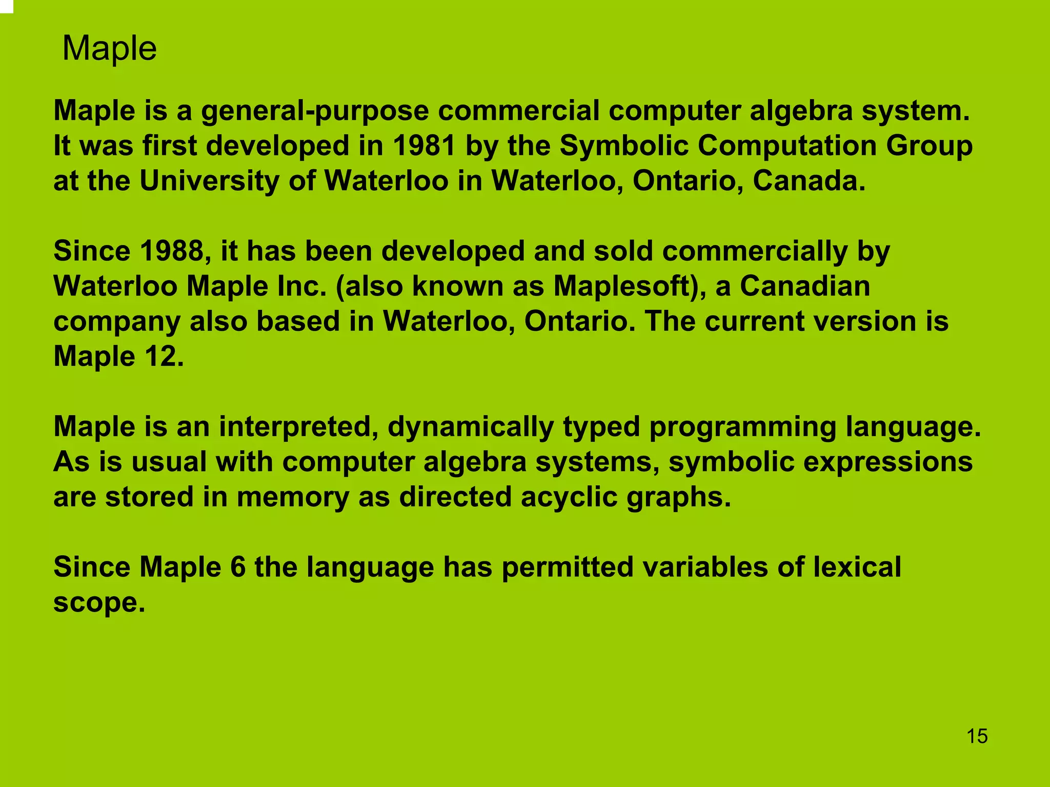 D. Vulcanov: Symbolic Computation Methods in Cosmology and General Relativity [1]