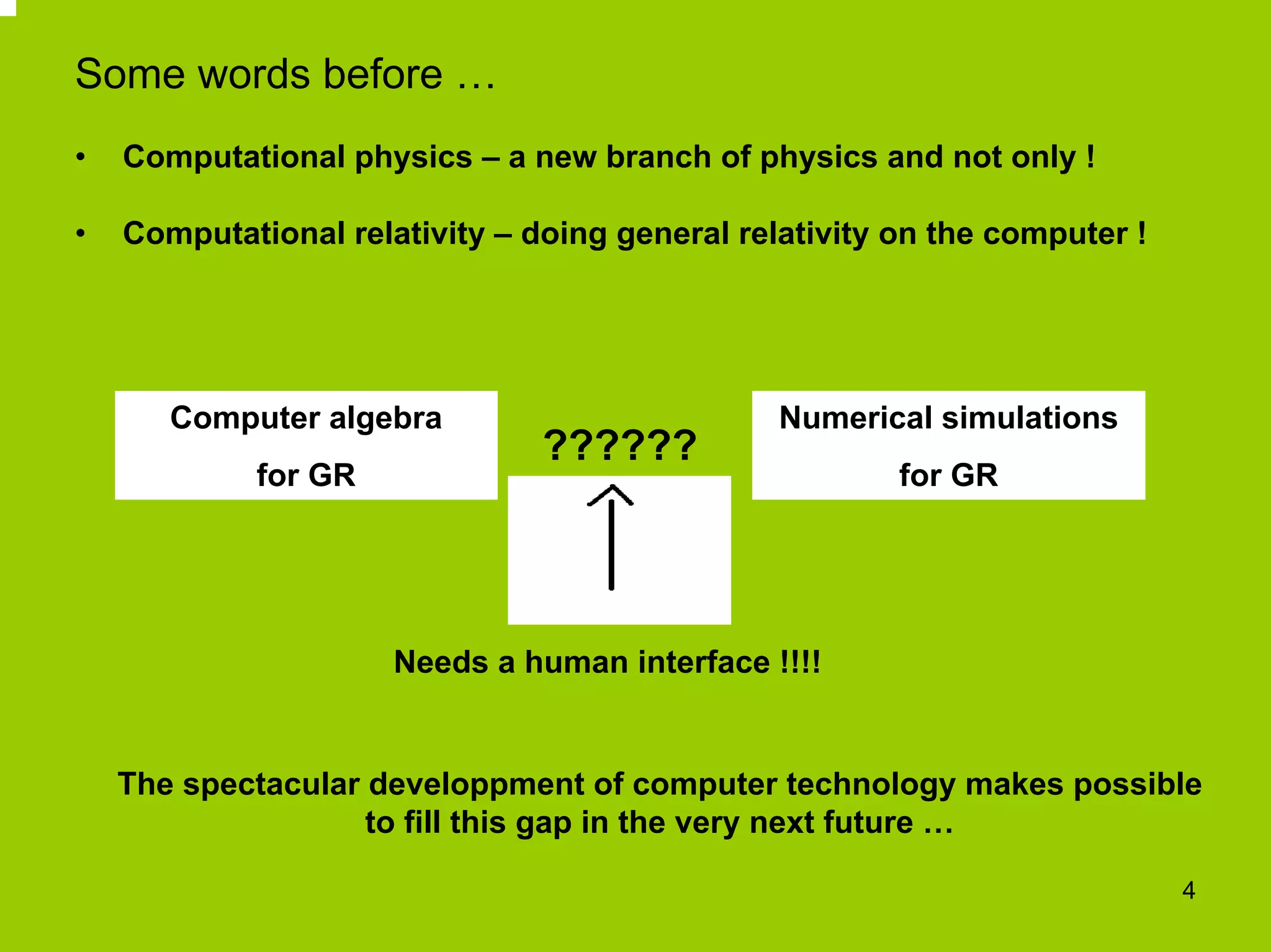 D. Vulcanov: Symbolic Computation Methods in Cosmology and General Relativity [1]