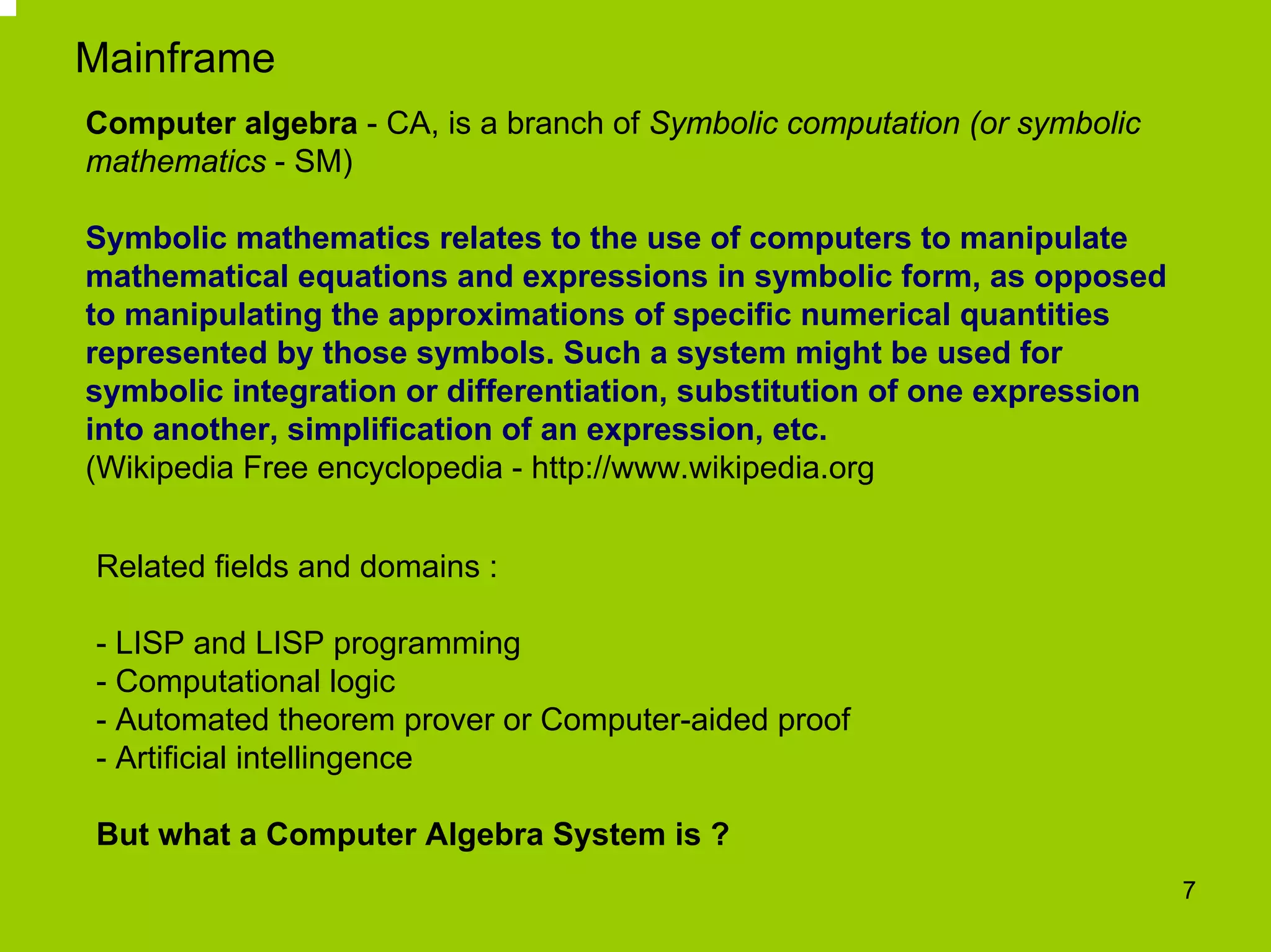 D. Vulcanov: Symbolic Computation Methods in Cosmology and General Relativity [1]