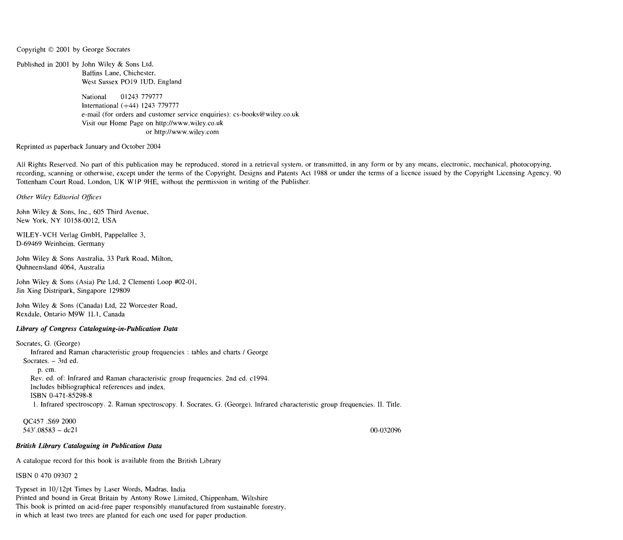 語学+参考書 Infrared and Raman Characteristic Group Frequencies: Tables and Charts Infrared And Raman Characteristic Group Frequencies Tables