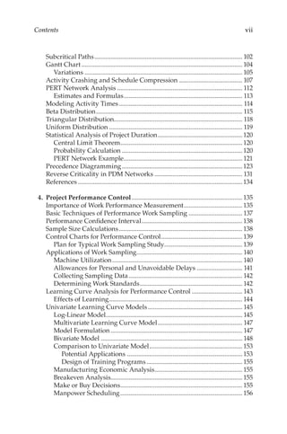 Statistical Techniques For Project Control Tina Badiru And Adedeji B ...