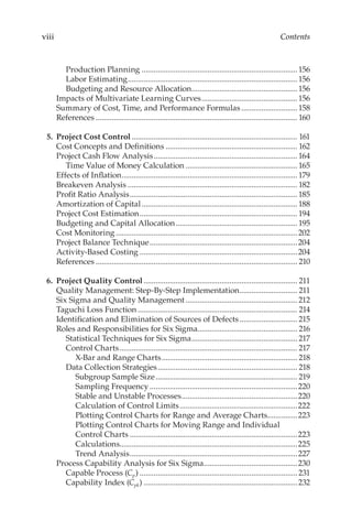 Statistical Techniques For Project Control Tina Badiru And Adedeji B ...