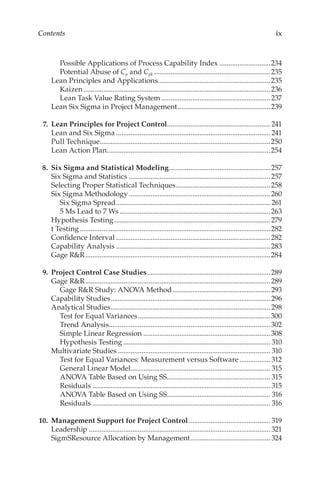 Statistical Techniques For Project Control Tina Badiru And Adedeji B ...