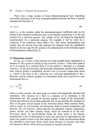 Nonequilibrium Thermodynamics Transport And Rate Processes In Physical ...