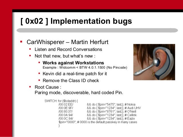 23c3 Bluetooth Hacking Revisited