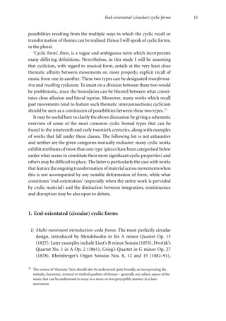 Mendelssohn Time And Memory The Romantic Conception Of Cyclic Form ...