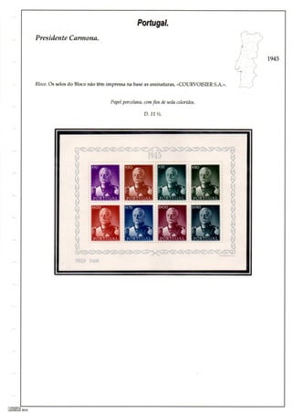 125 anos do selo postal em Portugal - 7