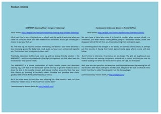 Product reviews
+
+
+
+
+
+
+
+
+
+
+
+
+
+
+
YVY>#KO8"D%&$/(/A"#*<"d"7*5<&)+"e"Y$W:5*<"
"
^#$1!,'*&'#2!+..=2SS5.0(&0.><,)S%#$**3O5.0S8$83),=O<*#$'&'(O),=O%,)=#%-O8$83),=S!
!
K&0#!&-!+$%1>!g,46%#!8,%'9!.+#3!-#'1!3,4!.,!-<+,,*9!'#D.!.+#!5,%*1!,0!5,%/9!$'1!5+#'!3,4!
<,)#!04**!<&%<*#!$'1!+$.<+!3,4%!,5'!'#58,%'!&'.,!.+#!5,%*19!1,!3,4!(#.!$!0&'$**3!(#.!$!
<+$'<#!.,!=4.!3,4%!0##.!4=p!!
!
j,>!B+#!*&..*#!%4(!%$.!%#;4&%#-!<,'-.$'.!),'&.,%&'(9!$'1!5,%-#!E!3,4%!+,)#!8#<,)#-!$!
.,D&<!14)=&'(!(%,4'1!0,%!8$83!0,,19!)419!=4/#!$'1!3,4%!,5'!5#**O#$%'#1!<&($%#..#!
$-+>!B+$.!/&.<+#'!0*,,%!&-!',.!(,&'(!.,!<*#$'!&.-#*0>!
!
B+$'/04**39! *$8,%$.,%3! 8,00&'-! +$7#! <,)#! 4=! 5&.+! $'! #'#%(3O0%&#'1*3! -,*4.&,'! E! .+#!
@L@gC]Mu!O!$'1!.+#!,'*3!1%$58$</!&-!.+#!-*&(+.!&'0%&'(#)#'.!,'!<+&*1!*$8,%!*$5-!.+&-!
%#7,*4.&,'$%3!'#5!-3-.#)!#'.$&*->!!
!
B+#! @L@gC]Mu! &-! $! -&)=*#! <,)8&'$.&,'! ,0! -.3*&-+! .,11*#%! ,'#-&#! $'1! $8-,%8#'.!
<*#$'&'(!%$(9!-4<+!.+$.!$**!.+#!#D+$4-.#1!=$%#'.!'##1!1,!.,!(#.!.+$.!*&',*#4)!<*#$'!&-!
1%#--!.+#!8%$.!&'!.+#!',7#*.3!%,)=#%-!$'1!%#*#$-#!+&)S+#%!$<%,--!.+#!0*,,%>!P##!3,4%!
*&..*#! <+#%48! (,9! ),==&'(! $-! +#S-+#S&.! <%$5*-[! `,,183#! $-+9! (,,183#! 8##%! -.$&'-9!
(,,183#!*&..*#!<+#%48!&0!.+#!$4.+,%&.&#-!-+,4*1!',.&<#>!!
!
@4.!&0!.+#!-.$.#!5$'.-!.,!*,,/!$0.#%!3,4%!,00-=%&'(!0,%!$!0#5!),'.+-!E!5#**9!&-'6.!0%##!
<+&*1<$%#!$!+&11#'!8,'4-!,0!.+&-!)4-.O+$7#!',7#*.3!&.#)p!
#
=#00($$(#*)3+8?+C))*/*+10(%"+,#'+"%%<4DD&%,!(,%>5#0D>+
B$/0&)<$/2+"f/0&)1&$)"G%*=&+"W:"V),'(&"#,O'&&"
!
^#$1!,'*&'#2!+..=2SS5.0(&0.><,)S<*,.+#-S+$'1#%=$'.-O4'1#%5#$%O(*,7#-S!
"
R#! #$<+! +$7#! $! 0%&#'1! 5+,! 1,#-! &.>! A'! .&)#-! ,0! .%,48*#9! 5+#'! '#%7,4-9! $0%$&1! E! ,%!
-,)#.&)#-9!:4-.!5+#'!.+#%#6-!',.+&'(!8#..#%!(,&'(!&'!E!.+#!+$'1-!5$'1#%9!=%,8#9!$'1!
1&-$==#$%!8#+&'1!.+#!8#*.!*&'#2!3#-9!.+#36%#!.,4<+&'(!.+#&%!4'1#%=$'.-!$($&'>!!
!
A.6-!-,)#.+&'(!$8,4.!.+#!-.%#'(.+!,0!.+#!#*$-.&<9!.+#!-,0.'#--!,0!.+#!<,..,'9!,%!=#%+$=-!
:4-.! .+#! -#<4%&.3! ,0! +$7&'(! .+#&%! +$'1-! =$</#1! '#$.*3! $5$3! 5+#%#! ',O,'#! 5&**! 1$%#!
0,**,5>!
!
!@4.!&.6-!.&)#!.,!&'.#%7#'#>!A.!<$'',.!(,!,'!$'3!*,'(#%>!B+#!(&%*-!$%#!*$4(+&'(!$.!3,4%!
0%&#'19!.+#!8,3-!$%#!-'##%&'(>!?&-!=$%#'.-!=%#.#'1!',.!.,!',.&<#9!$'1!.+#'!3,4!+#$%!+&-!
),.+#%!-<,*1&'(!+&)!5+#'!-+#!.+&'/-!.+#36%#!$*,'#>!?#6-!Tc9!0,%!<+%&--$/#-[!!
!
R#**9!',5!3,4!<$'!-=$%#!+&)!$'1!#7#%3,'#!#*-#!.+#!#)8$%%$--)#'.!83!5##'&'(!+&)!,00!
%#$*!/'&</#%-!5&.+!.+#-#!4'1#%=$'.-!0,%!.+#!+$'1->!B+#3!+$7#!Z.+#!*,,/!$'1!0##*!,0!)#'q-!
8% -6>!L'1!.+#36%#!<$**#1!Z?$'1#%=$'.-6[!K#.!.+#!.+#%$=3!8#(&'>!
!
=#00($$(#*)3+8?+C))*/*+10(%"+,#'+"%%<4DD&%,!(,%>5#0D!
 